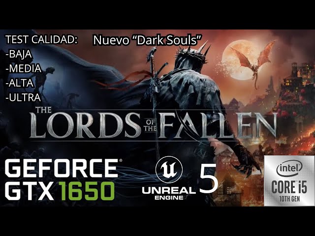 Estos son los requisitos de Lords of the Fallen con Unreal Engine 5