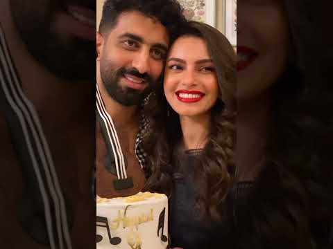 احتفال كارمن سليمان بعيد ميلاد زوجها اليوم طلع برج السرطان