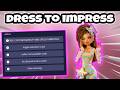 *NEW* Dress To Impress Script – Auto Farm Cash &amp; More!