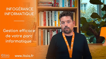 Infogérance informatique PME  - Gestion de Parc informatique