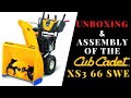 Cub Cadet XS3 66 SWE Unboxing &amp; Assembly - 3 Stage Snow Blower