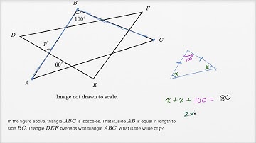 Congruence and similarity — Harder example | Math | SAT | Khan Academy