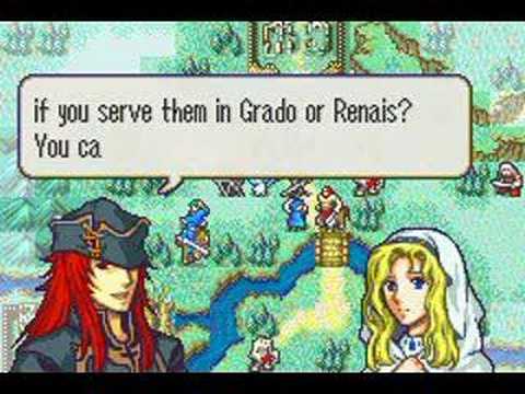 Fire Emblem - The sacred Stones: Support Joshua - ...