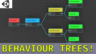 Unity | Create Behaviour Trees using UI Builder, GraphView, and Scriptable Objects [AI #11]