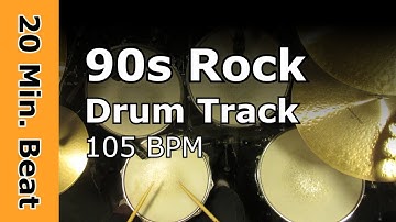 90s Rock Drum Loop 105 BPM