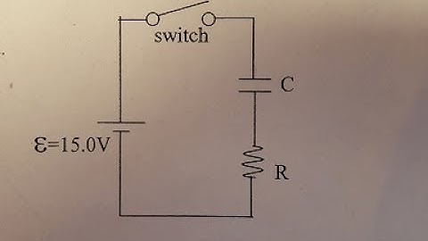 RC circuit problem. Chaffey College. Physics 46. Lab hwk. RC-3