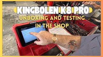 Kingbolen K8 Pro: Lifetime FREE Updates + Diagnosis on 7 Car Brands (Real Shop Test)
