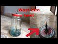 Making an old Lamp (CHEMNI)  using waste materials /Indian Experiment / Hindi