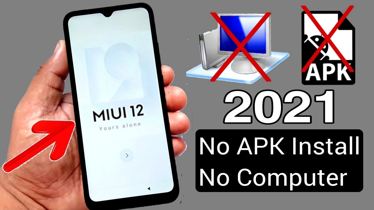  New Update  MIUI 12 Google Account/FRP Bypass |All Xiaomi Redmi |Without PC