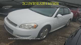 Chevrolet Impala 2014 - 2G1WB5E32E1107804