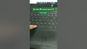Box check uncheck shortcut in Excel | short video #excel
