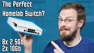 The Perfect Compact Homelab Switch? - Mikrotik CRS310-8G 2S IN