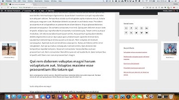 Adjacent entry navigation with thumbnails on scroll in Genesis