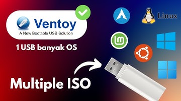 Cara Membuat Bootable USB Multiple ISO Menggunakan Ventoy