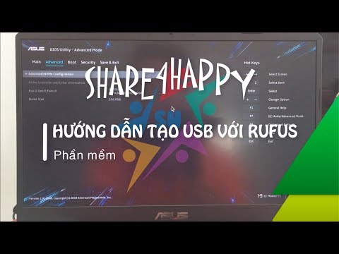 Hướng dẫn tạo usb boot để cài đặt windows 10 với Rufus