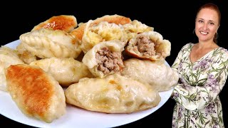 PiroshkiVarenykyDumplings 3 in 1. Meat Hand Pies, Piroshki recipe #PIROSHKI #VARENYKY #DUMPLINGS