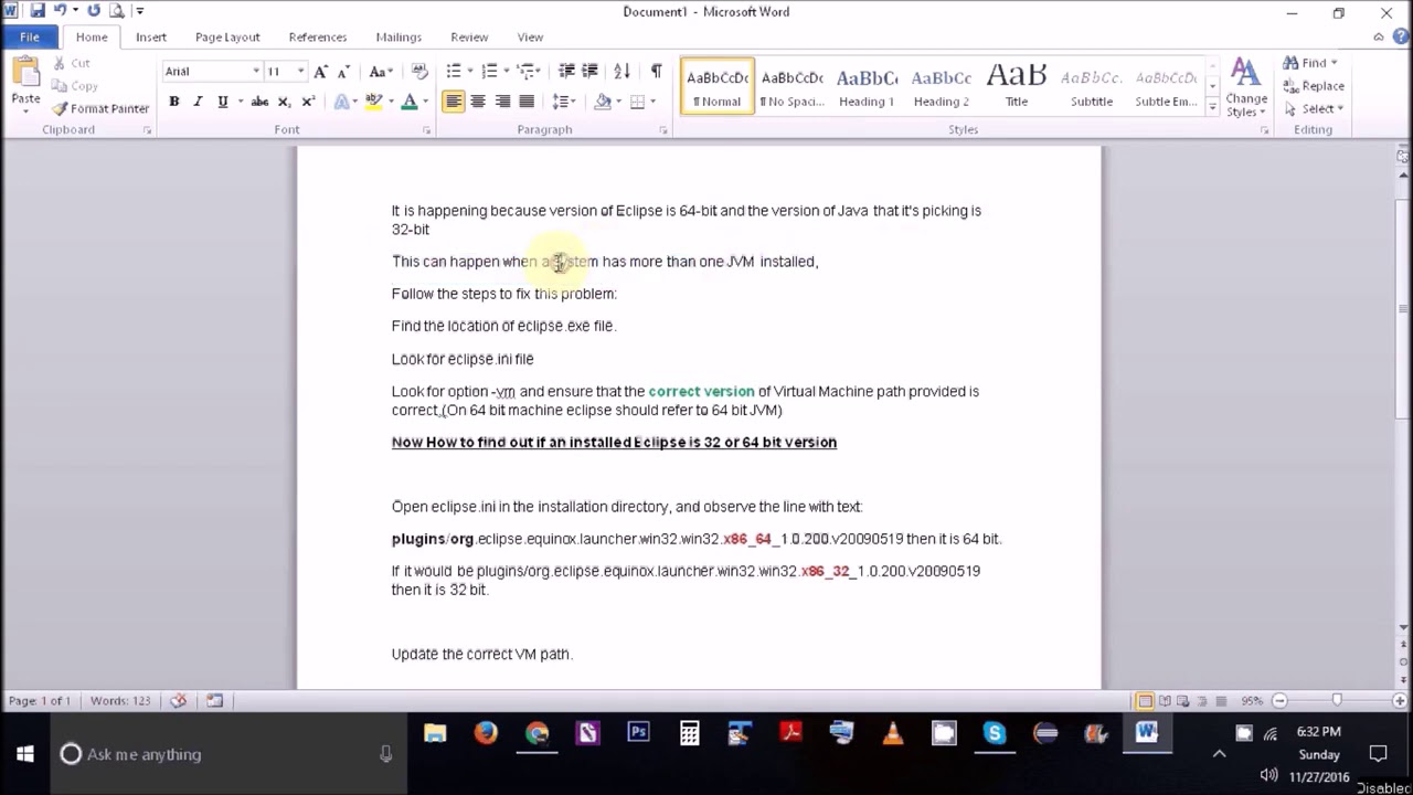 Locate eclipse ini.file - YouTube