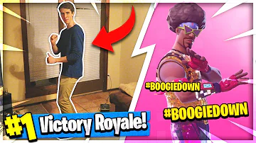 IRL Fortnite Dance Competition!! ( #Boogiedown Submission - TheCampingRusher )