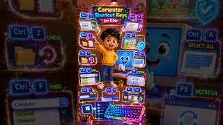Keyboard Shortcut Keys for Beginners | Fun Learning for Kids