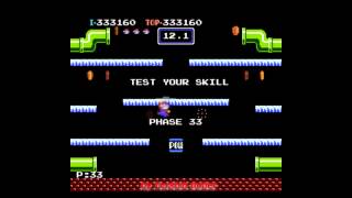 Mario Bros. (NES / NFC) - (Longplay | Game A Mode)