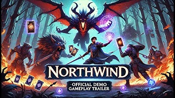 Northwind - NEW Official Demo Gameplay Trailer | Roguelike Deckbuilder RPG & Monster Hunting (2024)