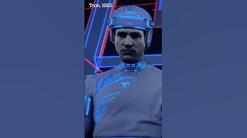 Tron (1982). The movie that not only changed cinematography, but also predicted the future #shorts