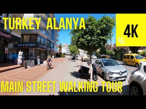 Turkey Alanya/23 June/Main Street of Alanya/Walk Tour