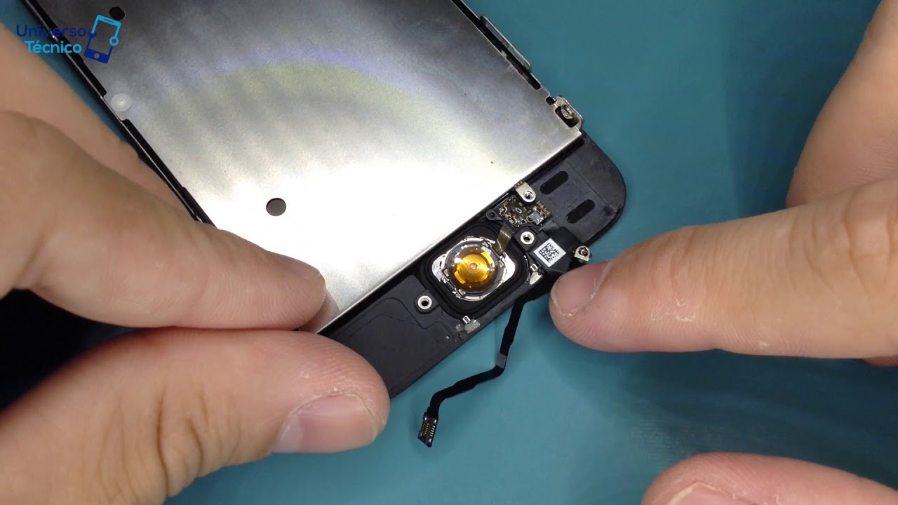 Como consertar / trocar o botão home iPhone 5S Touch ID