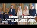 Kungliga ordnar tilldelas ABBA