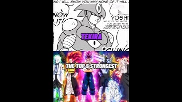 Tekira vs The Top 5 Strongest | Request by @smokedog7333 | #unrealentgaming #dragonballsuper #1v1