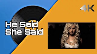 Ashley Tisdale - He Said She Said (Official 4K Music Video) [Remastered]