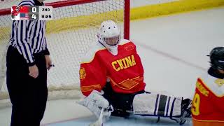 2024 World Para Hockey Championship: USA vs China
