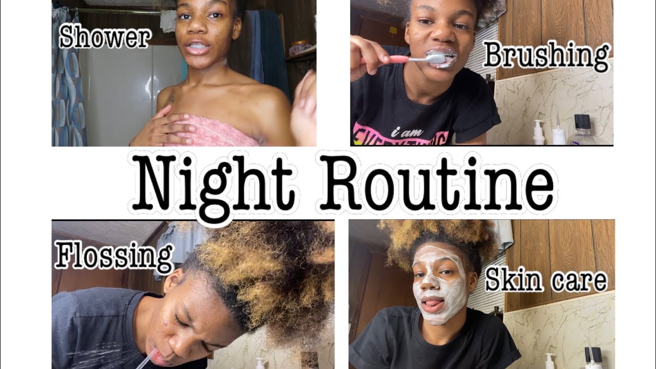 My Realistic Night RoutineSkin Care + Braces Hygiene & More YouTube