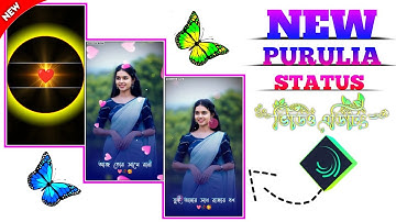 Saat Paker Bandhon Status Editing In AlightMotion | Trending Purulia New Song Editing