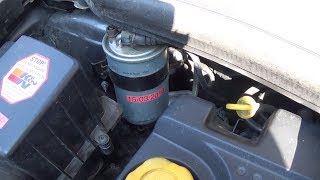niet voldoende Bijdrage voertuig Replacing the fuel filter Opel Corsa D 2012 1.3 cdti 95HP - YouTube