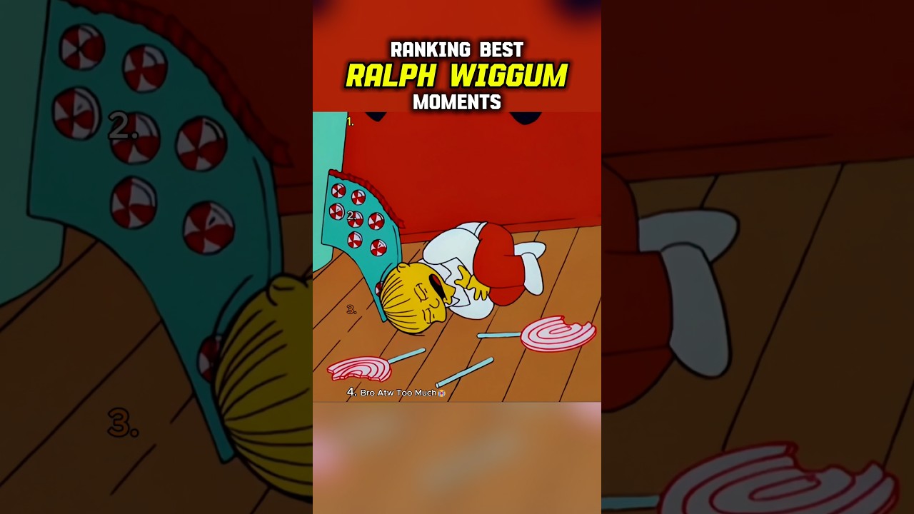 Ralph Wiggum Best Moments 😭                     #shorts