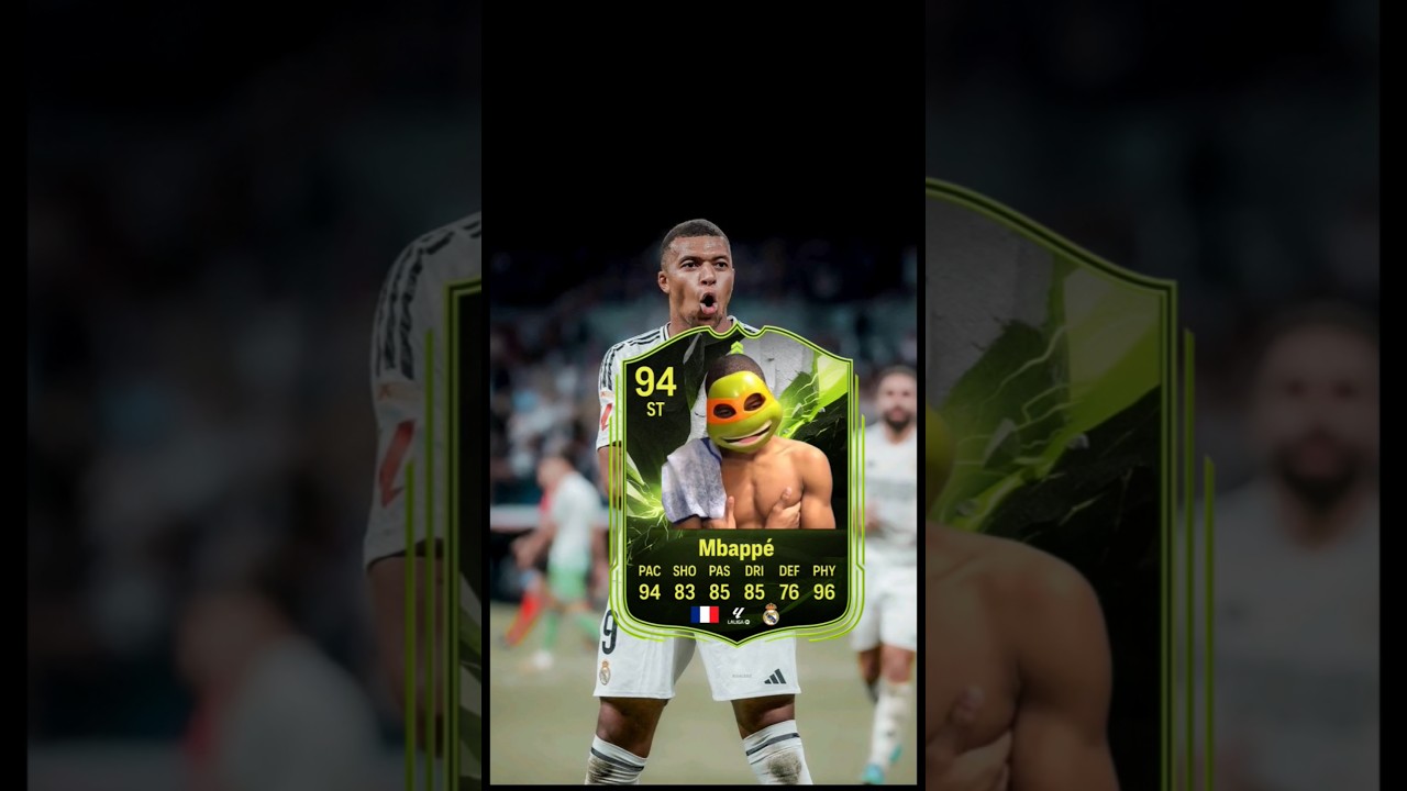 I Re-spun MBAPPÉ FC 25 Card! 