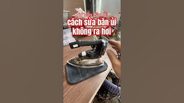 bàn ủi hơi nước không ra hơi #shorts