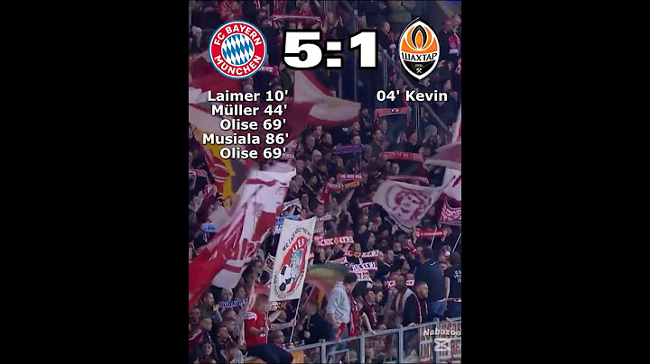 Bayern Destroyed Shakhtar 🔥