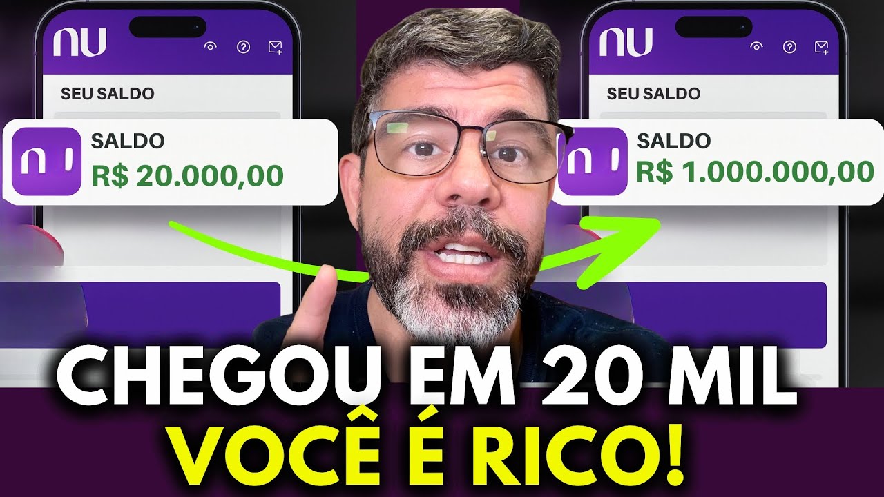 O “MARCO” DOS PRIMEIROS 20 MIL REAIS INVESTIDOS