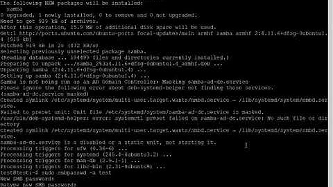 How to install samba on Ubuntu-20.04