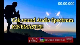 Review Audio spectrum sound efek KINEMASTER