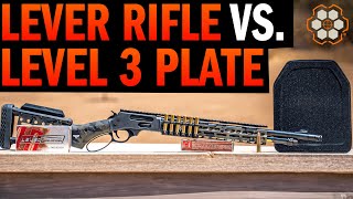 45-70 Lever Rifle vs. Level 3 Body Armor