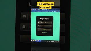Interactive Login Form with HTML & CSS Animations | short video | Vikash Speaks. screenshot 5