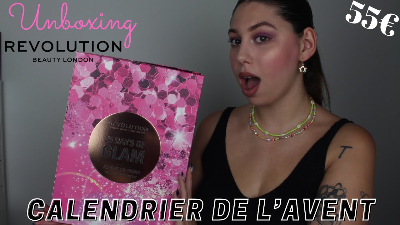 Makeup Revolution Calendrier de l'avent 25 days of Glam