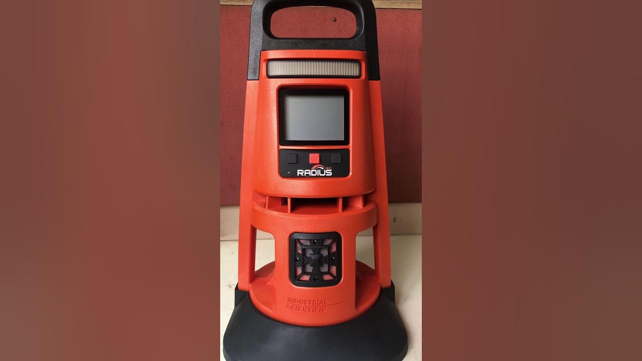 Industrial Scientific Gas Detector RADIUS BZ1 Area Monitor YouTube