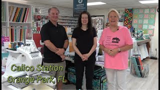 Let's Visit the Oldest Continuous Running Quilt Shop in Florida  Calico Station in Orange Park!