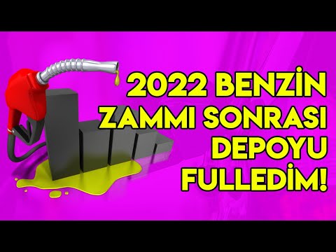 BENZİN ZAMMI 2022! (Ocak)