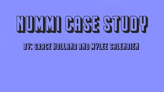 NUMMI Case Study- Grace Holland and Mylee Salenbien