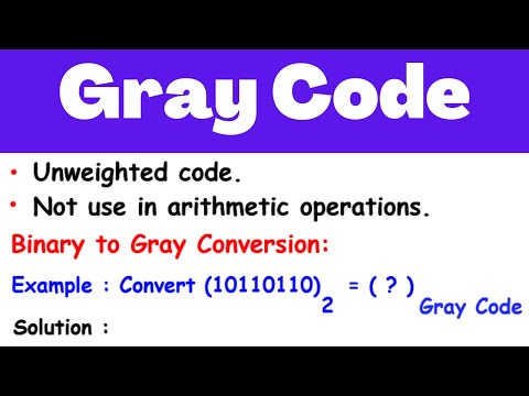 Gray code with example | Electrical Engineering